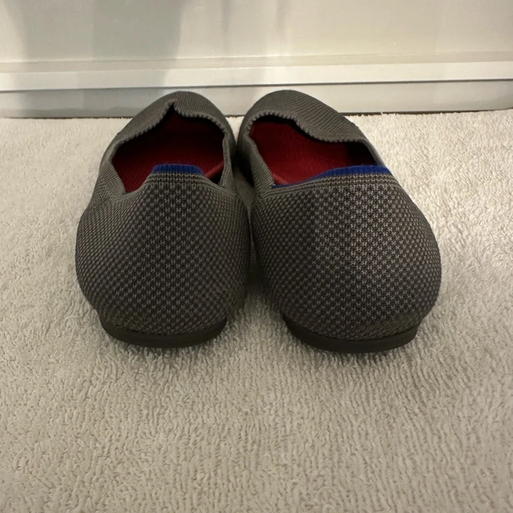 Rothy's Women's Gray and Red Flats - Picture 5 of 7